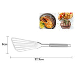 Stainless Steel Thickened Cooking Shovel Fried Fish Shoves Oblique Kitchen Tool Cookware