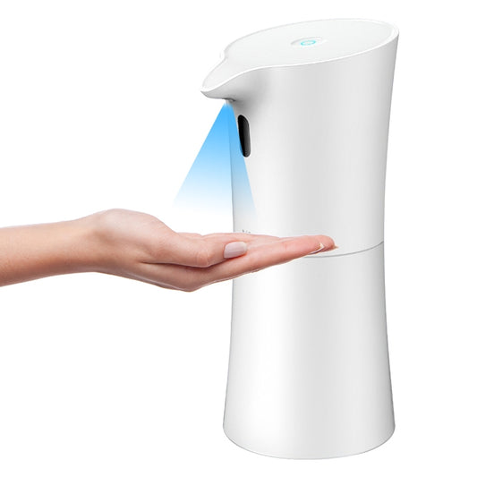 Intelligent Sterilization and Disinfection No-hand Washing Automatic Sensor Soap Dispenser Alcohol Washing Machine(White English Version)