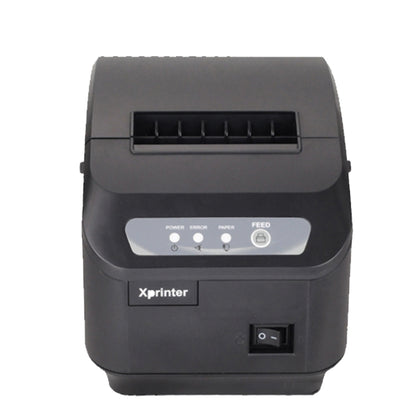 Xprinter XP-Q200II Thermal Small Receipt Printer Catering And Kitchen Receipt Printer 80mm Cutter, USB COM Interface, LAN Interface