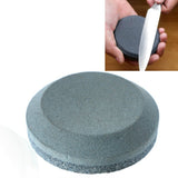 Double-Sided Whetstone Kitchen Knives Round Knife Sharpener