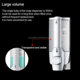 Wall-mounted Plastic Manual Single-head Soap Box Hotel Soap Dispenser