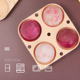 Silicone 4-Hole Ice Ball Mold Ice Tray