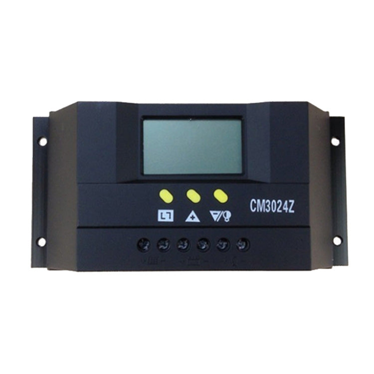 وحدة تحكم شحن الطاقة الشمسية CM3024Z 12 فولت 24 فولت 30 أمبير بشاشة LCD، وحدة تحكم شحن الطاقة الشمسية CM3024Z 30 أمبير