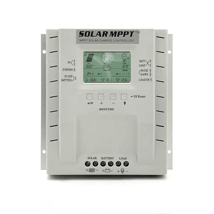 وحدة تحكم شحن الطاقة الشمسية MPPT P60 60A 12V/24V مع خاصية التعرف التلقائي