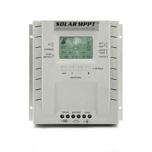 وحدة تحكم شحن الطاقة الشمسية MPPT P60 60A 12V/24V مع خاصية التعرف التلقائي