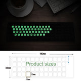 3 PCS Luminous Keyboard Stickers Notebook Desktop Computer Keyboard Stickers