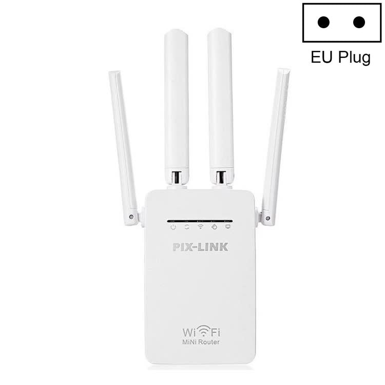 PIX-LINK LV-WR09 300Mbps WiFi Range Extender Repeater Mini Router