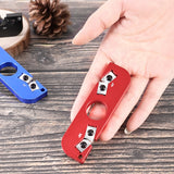 Portable Sharpening Tool Outdoor Ring Double-Head Sharpener Lightweight Mini With Chain Ring