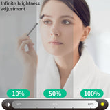 Mirror Front Light Dimmable Makeup Mirror USB Touch Control Light(White Light)