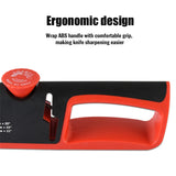 4- In-1 Adjustable Manual Knife Sharpener Multifunctional Knife Sharpener
