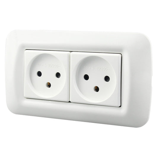 مقبس طاقة حائطي ثلاثي الفتحات من شركة PC Panel Duplex Israel