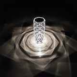 LED Atmosphere Table Lamp USB Charging Touch Bar Night Light, Spec: 3-colors+Stepless Dimming(Transparent)