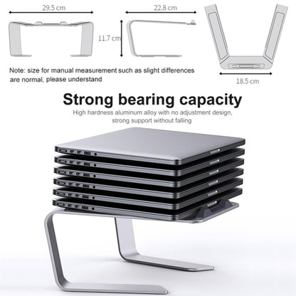 BONERUY P49 Aluminium Alloy Heat-Dissipating Notebook Holder Storage Heightened Holder