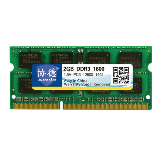 ذاكرة الوصول العشوائي XIEDE X045 DDR3 NB 1600 متوافقة بالكامل مع أجهزة الكمبيوتر المحمولة، X045