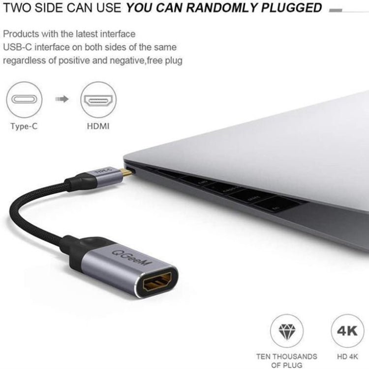 QGeem QG-UA01 USB Type-C To HDMI Adapter