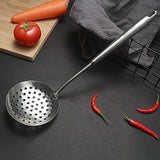 Stainless Steel Kitchen Equipment Thickened Hollow Handle Cooking Tool