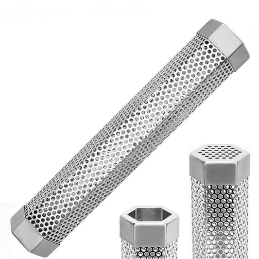 12 Inch Stainless Steel Smoked Tube BBQ Box Outdoor Cold Smoke Box
