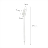 8 PCS Soymilk Machine Juicer Cleaning Brush Nylon Small Brush(White)
