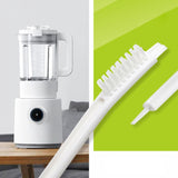 8 PCS Soymilk Machine Juicer Cleaning Brush Nylon Small Brush(White)
