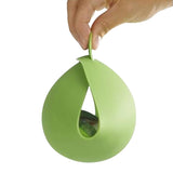 Silicone Cooking Bowl Microwave Oven Foldable Steamed Fish Bowl Salad Bowl(Green)