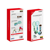 DOBE TNS-2123 Sports Lightsaber + Leg Strap + Tennis Racket + Wrist Strap 7 In 1 Sports Set For Nintendo Switch