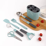 Stainless Steel Peeler Kitchen Gadgets Set With Storage Holder