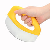 2 PCS Ring Stainless Steel Pizza Cut Knife Multi-Function Baking Tool