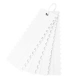 4 PCS / Set Plastic Cream Scraper PP Double Side Sawtooth Baked Cake Flattener