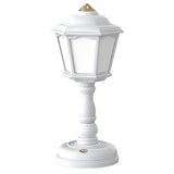 GIVELONG Retro Table Lamp USB Charging Small Night Light, Style: 322-6 White