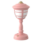 GIVELONG Retro Table Lamp USB Charging Small Night Light, Style: 322-1 Red