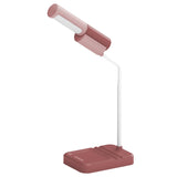 GIVELONG USB Charging Desktop Light Magnetic Base Removable Simple Eye Protection Portable Lamp(Red)