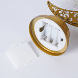 LED Wrought Iron Moon Shape Atmosphere Bedroom Table Lamp(Moon Star)