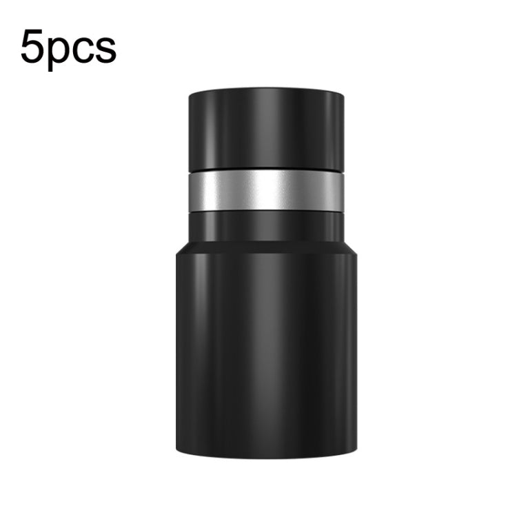 5pcs Universal Inner Diameter 32mm Vacuum Cleaner Accessories Hose Connecting Threaded Tube Wall Plug, 2 Layers Reducer