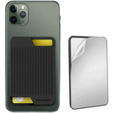 AhaStyle PT169 Mobile Phone Silicone Back Card Case Bus Card Bank Card Convenient Organizer