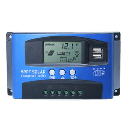 YCX-003 30-100A Solar Charging Controller with LED Screen & Dual USB Port Smart MPPT Charger, 12/24V 30A, 12/24V 40A, 12/24V 50A, 12/24V 60A, 12/24V 100A, 12/24/36/48/60V 40A, 12/24/36/48/60V 100A, 12/24/36/48/60V Wifi 100A