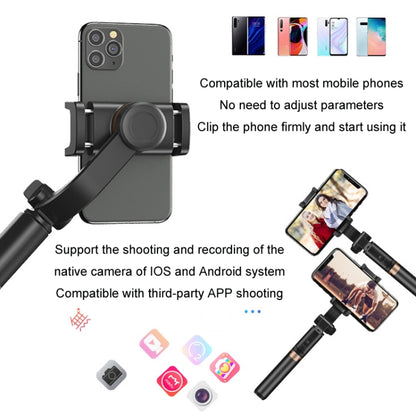 APEXEL APL-D6 Live Video Multifunctional Mobile Phone Gimbal Stabilizer Selfie Stick, APL-D6
