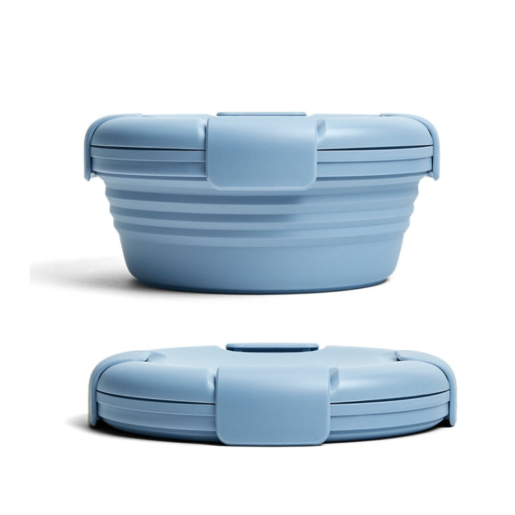 1100ml Silicone Folding Lunch Box Travel Bowl Microwave & Dishwasher Safe