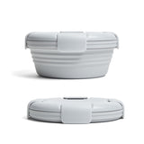 1100ml Silicone Folding Lunch Box Travel Bowl Microwave & Dishwasher Safe