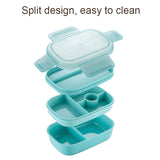 1900ML Large Capacity Microwave Children Sealed Compartment Lunch Box