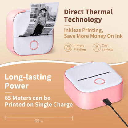 صندوق هدايا Phomemo T02، طابعة صغيرة تعمل بالبلوتوث، طابعة صور حرارية، طابعة أسئلة خاطئة للطلاب والعائلة، صندوق هدايا