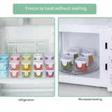 60ml Mini Fresh-Keeping Box Food Grade Thickened Sealed Baby Food Supplement Box