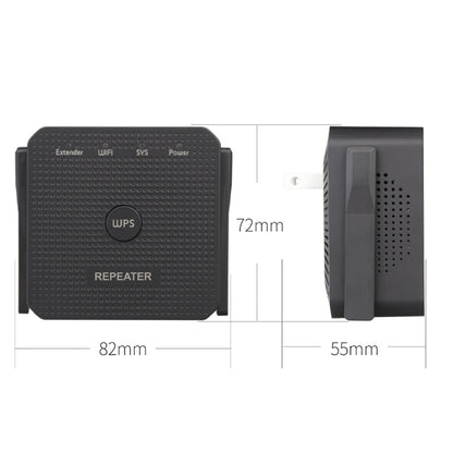 2.4G 300M Wifi Repeater Wifi Extender Wifi Amplifier With 1 LAN Port, US Plug, EU Plug, UK Plug