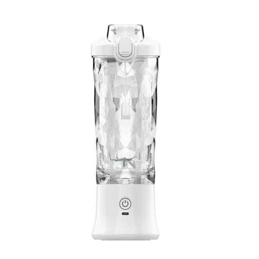 Portable Multifunctional USB Charging Juice Cup Mini Electrical Blender(White)