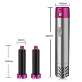 5 In 1 Hot Air Comb Automatic Curling Iron Square Model Hair Styling Comb Curling And Straightening