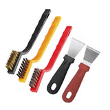 Multifunctional Kitchen Stove Cleaning Brush Set Range Hood Sink Gap Brush