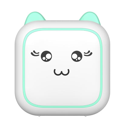 طابعة صور حرارية محمولة بتقنية البلوتوث M5 Mini Cartoon، باللون الأزرق والوردي