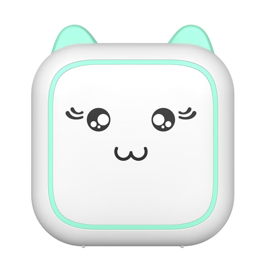 طابعة صور حرارية محمولة بتقنية البلوتوث M5 Mini Cartoon، باللون الأزرق والوردي