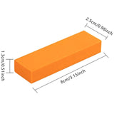 Stainless Steel Cleaning Eraser Household Kitchen Descale Water Rust Removal Stain Removal Cleaning Eraser(Orange)