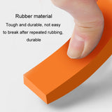 Stainless Steel Cleaning Eraser Household Kitchen Descale Water Rust Removal Stain Removal Cleaning Eraser(Orange)