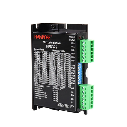 محرك محرك متدرج HANPOSE HPD332 2.2A 8-36V لمحرك 20 28 35 42، HANPOSE HPD332